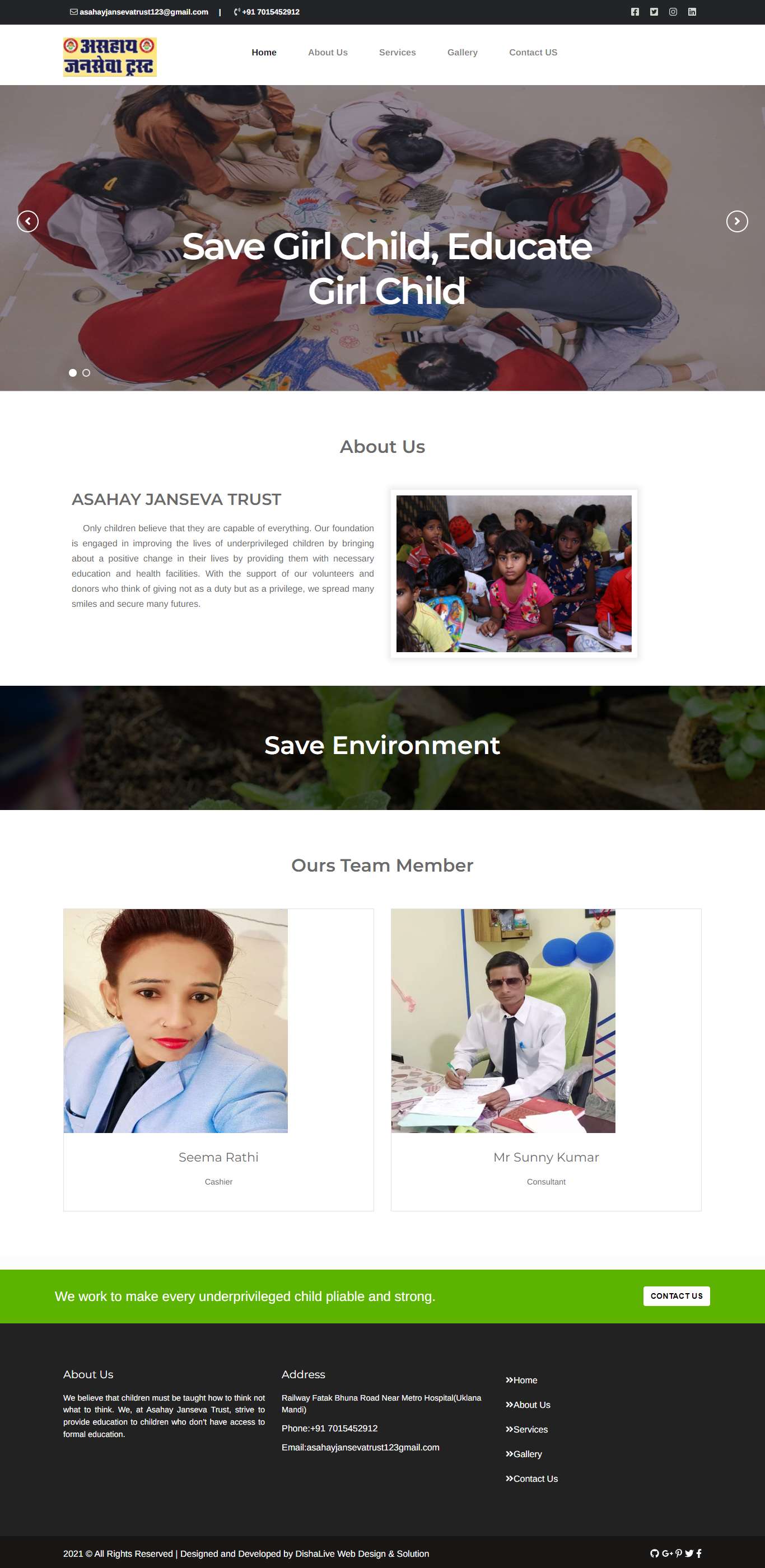 Asahay Jan Seva Trust